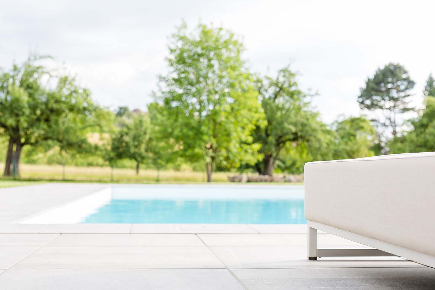 Ästhetische Gartenanlage